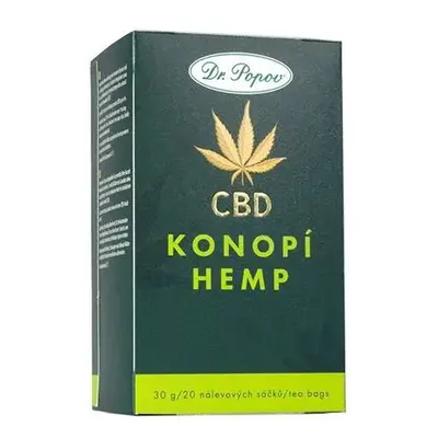 Konopný čaj s CBD 4%, 30 g