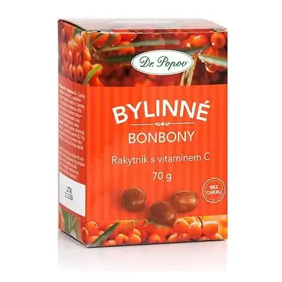 Bonbony Rakytník s vitamínem C, 70 g