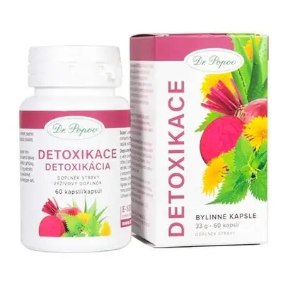 Bylinné kapsle Detoxikace, 60 kapslí