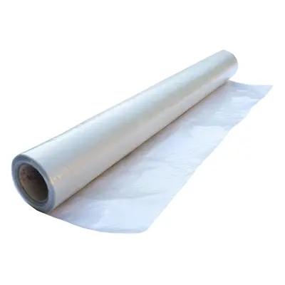 TOPTRADE fólie stavební, polorukáv, 50 um, 2 x 50 m, váha 4,5 kg, LDPE