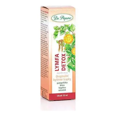 Lymfa – detox, originální bylinné kapky, 50 ml