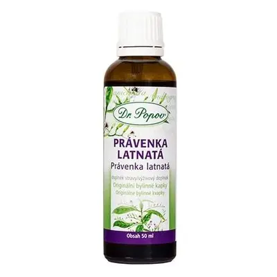 Právenka latnatá, originální bylinné kapky, 50 ml