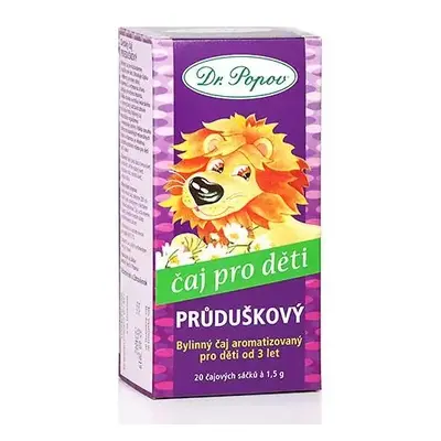 Průduškový, dětský bylinný čaj, 30 g