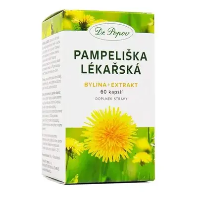 Pampeliška lékařská (bylina + extrakt), 60 kapslí