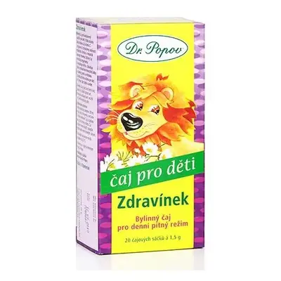 Zdravínek, dětský bylinný čaj, 30 g