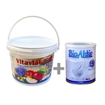 VITAVLÁKNINA 1000 G - NATURAL + BIOAKTIV FAMILY