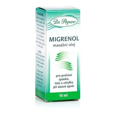 Migrenol, masážní olej, 10 ml