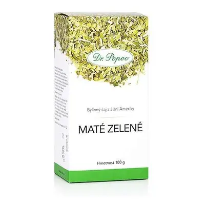 Maté zelené, bylinný čaj, 100 g