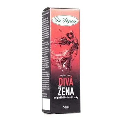 Divá žena, originální bylinné kapky, 50 ml