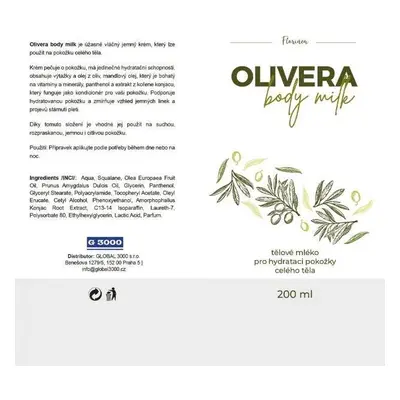 OLIVERA BODY MILK 550 ML