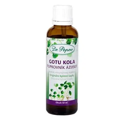 Gotu kola (Brahmi), originální bylinné kapky, 50 ml