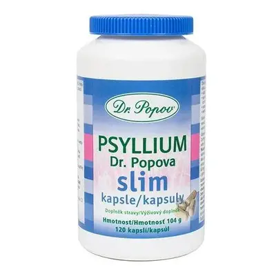 Psyllium Dr. Popova SLIM kapsle, 120 ks