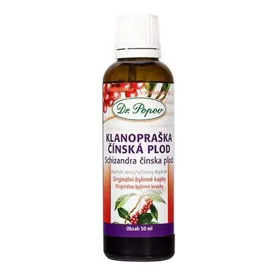 Klanopraška čínská plod, originální bylinné kapky, 50 ml