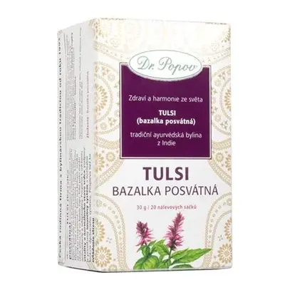 Tulsi (bazalka posvátná), bylinný čaj, 30 g