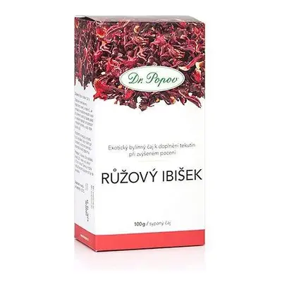 Růžový ibišek, bylinný čaj, 100 g