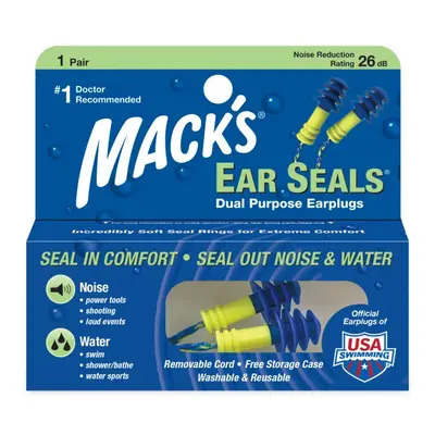 Mack´s Špunty do uší do vody a proti hluku Mack's Ear Seals® - 1 pár Množství: 1 pár