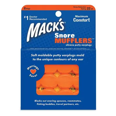 Mack´s Špunty do uší na spaní Mack's Snore Mufflers™ Množství: 2 páry