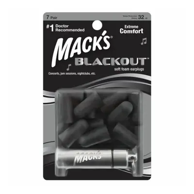 Mack´s Špunty do uší na hlasitou hudbu Mack's Blackout® Množství: 3 páry