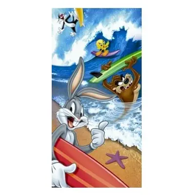 VER Froté osuška Bugs Bunny na surfu