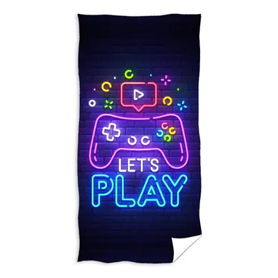 Greno Dětská osuška 70x140 Gamer Let's Play