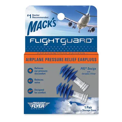 Mack´s Špunty do uší do letadla Mack's Flightguard® Množství: 1 pár