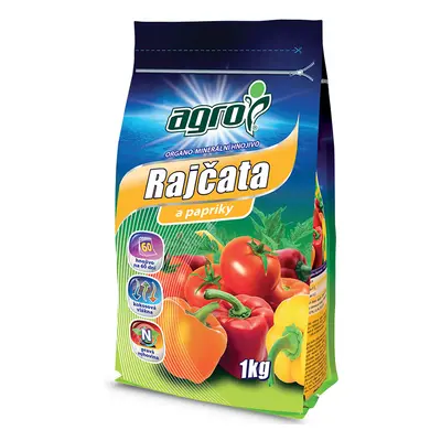 AGRO CS AGRO Organominerální hnojivo rajčata a papriky 1 kg