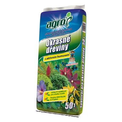 AGRO CS AGRO substrát pro okrasné dřeviny 50 l