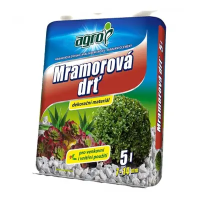 AGRO CS AGRO Mramorová drť 7 - 14 mm 5 l