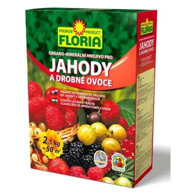 AGRO CS FLORIA Organominerální hnojivo pro jahody a ovoce 2,5 kg