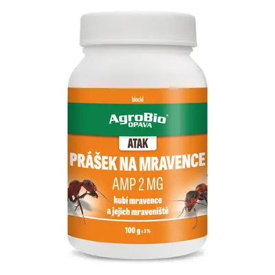 AgroBio Atak- prášek na mravence AMP 100g