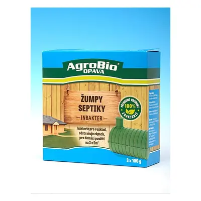 AgroBio INBAKTER Žumpy a septiky- 3x100g