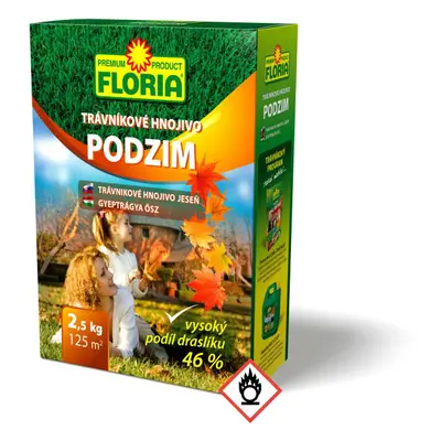 AGRO CS FLORIA Podzimní trávníkové hnojivo 2,5 kg