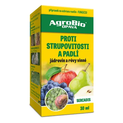 AgroBio PROTI strupovitosti a padlí (Sercadis) - 30ml