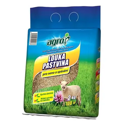 AGRO travní směs louka a pastvina taška 2 kg