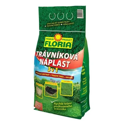 AGRO CS FLORIA Trávníková náplast 3 v 1 1 kg