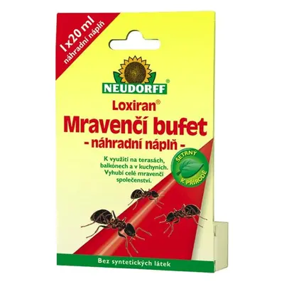 Neudorff Loxiran Mravenčí bufet náhradní náplň 20ml