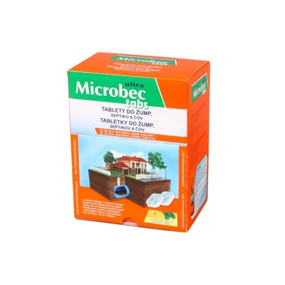 BROS Tablety MICROBEC TABS do žump, septiků a ČOV 16x20g