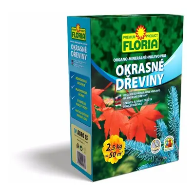 AGRO CS FLORIA Organominerální hnojivo pro okrasné dřeviny 2,5 kg