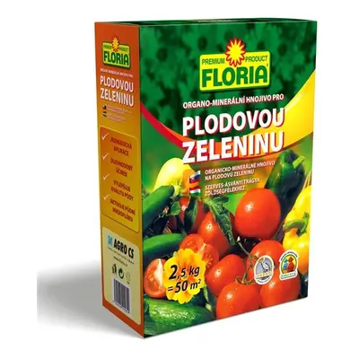 AGRO CS FLORIA Organominerální hnojivo pro plodovou zel. 2,5 kg