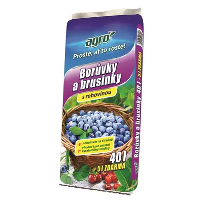 AGRO CS AGRO Substrát pro borůvky a brusinky 40l + 5l