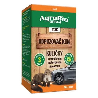 AgroBio ATAK - Kuličky proti kunám 2 ks