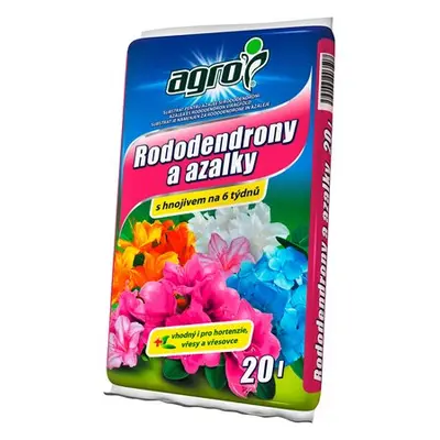 AGRO CS AGRO substrát pro rododendrony a azalky 20 l