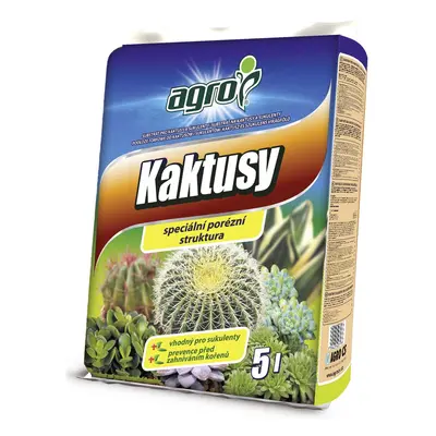 AGRO CS AGRO substrát pro kaktusy 5 l