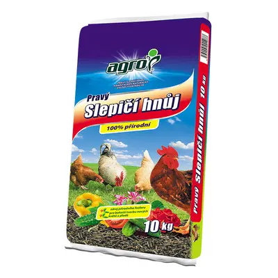 AGRO CS AGRO Pravý slepičí hnůj 10 kg