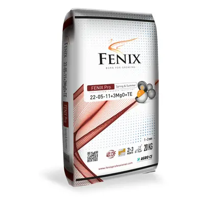 AGRO CS FENIX Pro Spring and Summer 22-05-11+3MgO+TE 20 kg