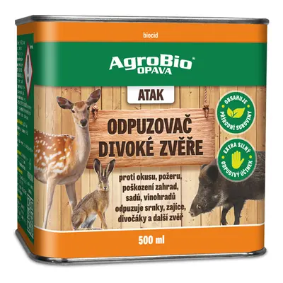 AgroBio ATAK odpuzovač divoké zvěře 500ml