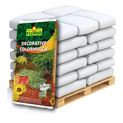 AGRO CS FLORIA Decor. ColorMulch oranžová Paleta 36x70 l