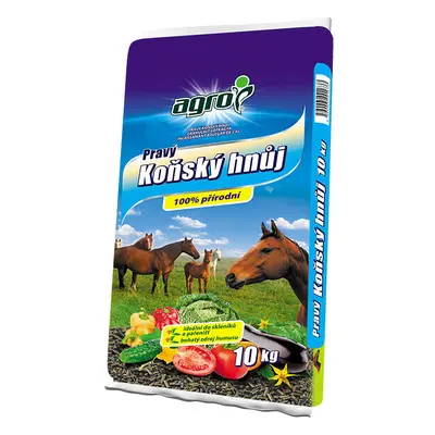 AGRO CS AGRO Pravý koňský hnůj 10 kg