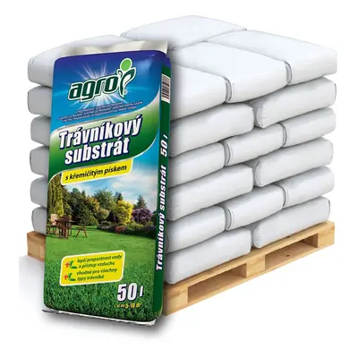 AGRO CS AGRO Trávníkový substrát Paleta 51x 50 l