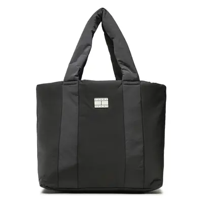 Kabelka Tommy Jeans Tjw Hype Conscious Travel Tote AW0AW14148 Černá